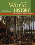 World History, Volume II: Since 1500 | Jackson (the Pennsylvania State University) Spielvogel ; William (the Pennsylvania State University) Duiker | 