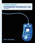 Introduction to Information Technology Law | David Bainbridge | 