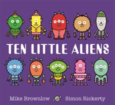 Ten Little Aliens Board Book