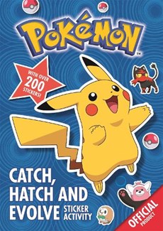 The Official Pokemon Catch, Hatch and Evolve Sticker Activity