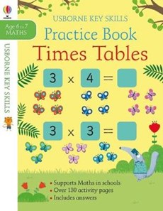 Times Tables Practice Book 6-7
