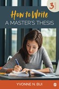 How to Write a Master's Thesis | Yvonne N. Bui | 
