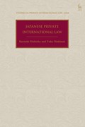 Japanese Private International Law | Kazuaki (Chuo University, Japan) Nishioka ; Yuko (Kyoto University, Japan) Nishitani | 