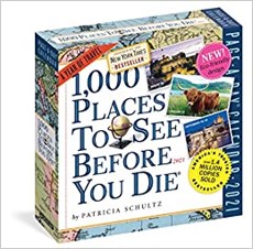 1000 Places to See Before You Die - Page A Day Calendar 2021