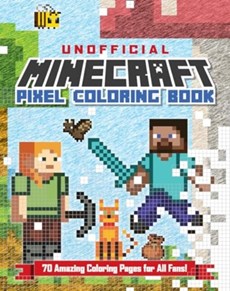 The Unofficial Minecraft Pixel Coloring Book