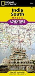 India, South | National Geographic Maps | 