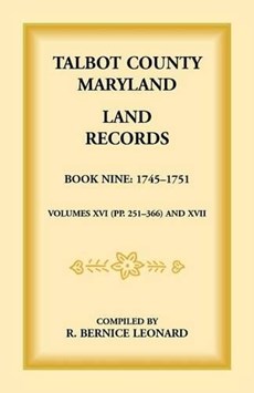 Talbot County, Maryland Land Records