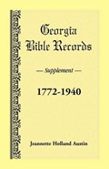 Georgia Bible Records, Supplement, 1772-1940 | AUSTIN,  Jeannette Holland | 