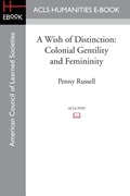 A Wish of Distinction | Australia)Russell Penny(UniversityofSydney | 