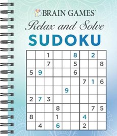 Brain Games - Relax and Solve: Sudoku (Blue)