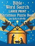 Bible Word Search Large Print Christmas Puzzle Book for Kids and Adults | Nyx Spectrum | 