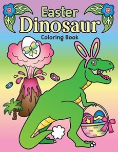 Easter Dinosaur Coloring Book