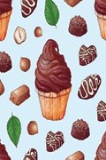 Nougat Cupcake | Doras Delicious Notebooks | 