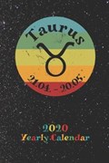 2020 Yearly Calendar - Zodiac Sign Taurus | Zodiac Fanatic | 