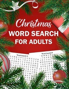 Christmas Word Search For Adults: Large Print Word Search Puzzles For Adults To Enjoy This Christmas Holiday