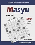 Masyu: 500 Easy to Hard Puzzles (10x10) | Khalid Alzamili | 