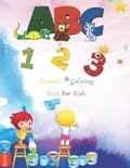 A B C &1 2 3 Animals Coloring Book For Kid | Rana | 