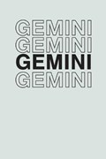 Gemini: Astrology Natal Chart, Star Birth, Moon Sign; Interpretation of Zodiac House Signs | Be Creative Journals | 