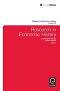 Research in Economic History | Christopher Hanes ; Susan Wolcott | 