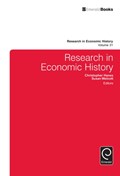Research in Economic History | Christopher Hanes ; Susan Wolcott | 