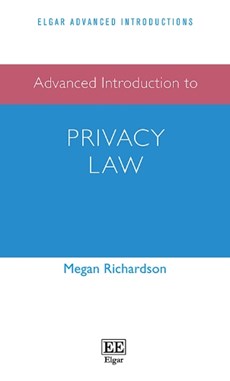 Advanced Introduction to Privacy Law