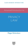 Advanced Introduction to Privacy Law | Megan Richardson | 