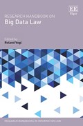Research Handbook on Big Data Law | Roland Vogl | 