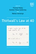 Thirlwall's Law at 40 | Thomas Palley ; Esteban Perez Caldentey ; Matias Vernengo | 