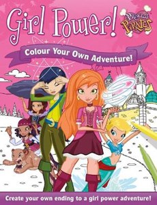 Princess Pirates Girl Power! Colouring