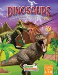 Dinosaurs coloring book for kids age 6-7-8, T-Rex Carnotaurus Spinosaurus Triceratops and many more to meet! | The Green Brothers | 