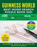 Guinness World Best Word Search Puzzle Book 2021 #1 Mini Format Medium Level | Guinness World Of Puzzles | 