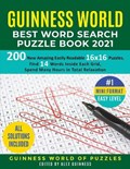 Guinness World Best Word Search Puzzle Book 2021 #1 Mini Format Easy Level | Guinness World Of Puzzles | 