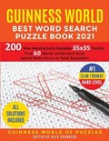 Guinness World Best Word Search Puzzle Book 2021 #1 Slim Format Hard Level | Guinness World Of Puzzles | 