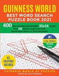 Guinness World Best Word Search Puzzle Book 2021 #1 Slim Format Medium Level | Guinness World Of Puzzles | 