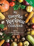 My Favorite Recipes CookBook Blank Recipe Book to Write in Veg Edition | The Green Brothers | 