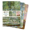 Claude Monet Set of 3 Standard Notebooks | Flame Tree Studio | 