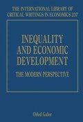 Inequality and Economic Development: The Modern Perspective | Oded Galor | 