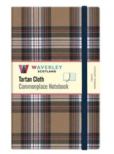 Stewart modern camel genuine tartan cloth (large)