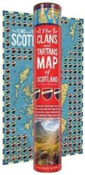 The Clans and Tartans Map of Scotland | Waverley Books | 