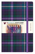 Waverley Scotland Tartan Notebook: Auld Lang Syne Tartan Large Notebook 21cm x 13cm | Waverley Scotland | 