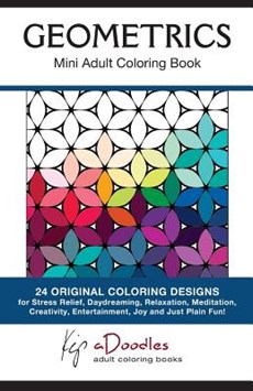 Geometrics: Mini Adult Coloring Book