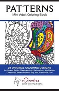 Patterns: Mini Adult Coloring Book | Kip Adoodles | 