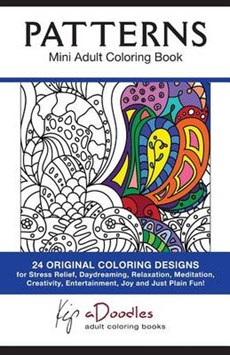 Patterns: Mini Adult Coloring Book