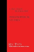 Philosophical Studies | John Mctaggart | 