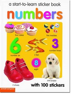 Start To Learn Numbers Sticker Book