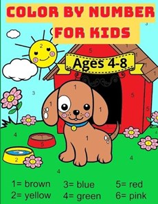 Color By Number For Kids Ages 4-8