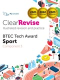 ClearRevise BTEC Level 1/2 Tech Award Sport: Component 3 | auteur onbekend | 