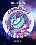 Aquarius Daily Horoscope 2025 | Crystal Sky | 
