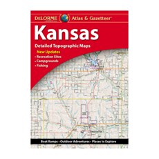 Delorme Atlas & Gazetteer: Kansas