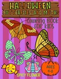 Halloween butterflies coloring book for kids ages 4-8 | Spicy Flower | 